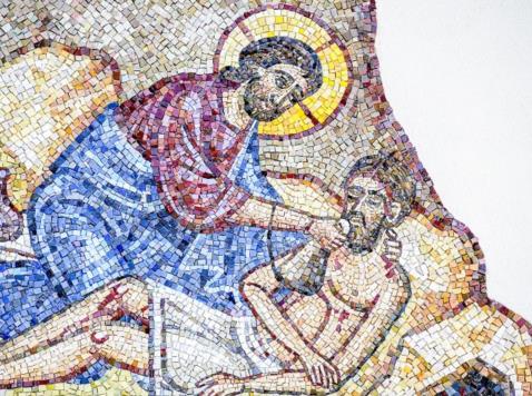 The Good Samaritan (detail) 